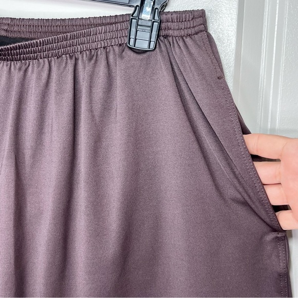 GABAR Swimwear Chlorine Resistant Brown Swim Shorts with Pockets Plus Size 22W - Picture 7 of 16
